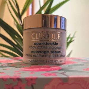 Clinique sparkle skin body exfoliating cream